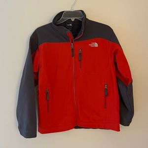 The North Face Boys Apex Soft Shell Fleece lined Jacket, size large